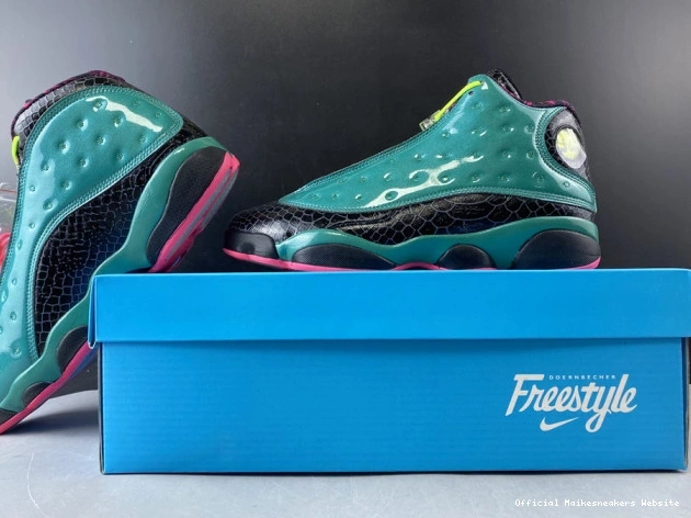Official Maikesneakers 13 Air Doernbecher 836405-305 Jordan Retro 0704